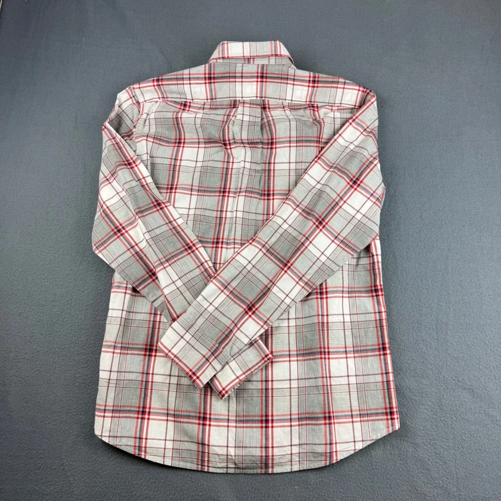 J Crew Oxford Shirt Men's S Plaid Classic Slim Stretch Dress Casual Office Lot 5